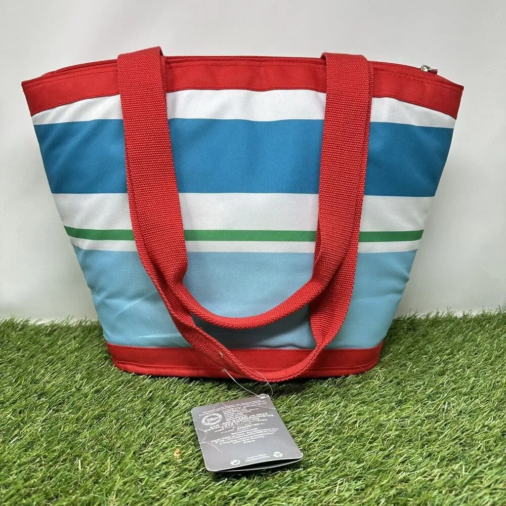 The Disney Store Mickey Mouse Cooler Bag Insulated Lunch Beach Picnic Zip Tote